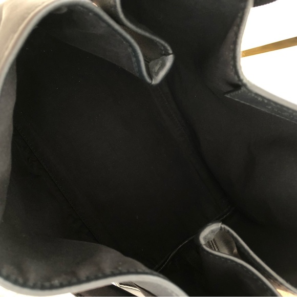 Balenciaga Navy Cabas Small Leather Tote Black - Picture 7 of 16